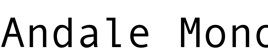 Andale Mono Font Download Free